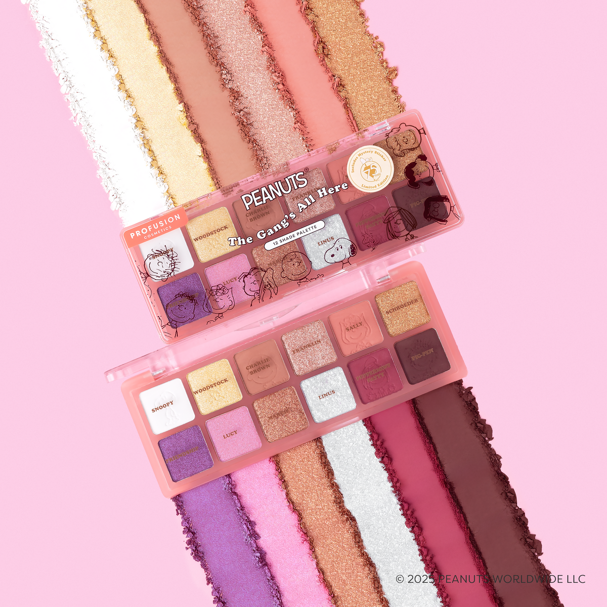 Peanuts 75th | The Gang’s All Here 12 Shade Palette