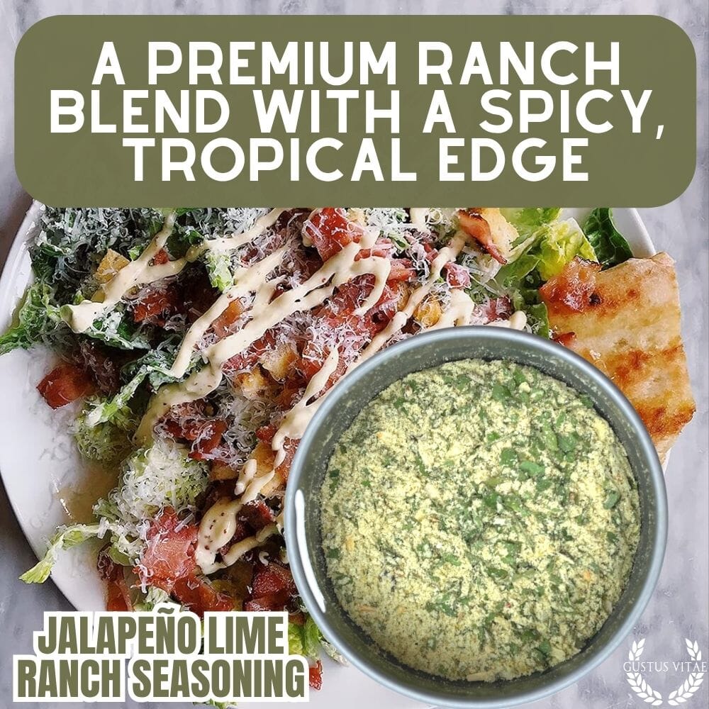 Condimento ranchero de jalapeño y limón