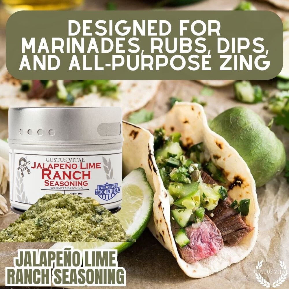 Condimento ranchero de jalapeño y limón