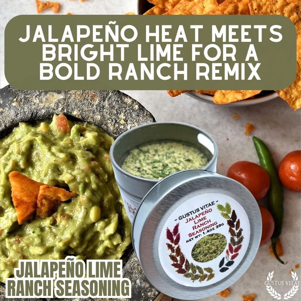 Condimento ranchero de jalapeño y limón