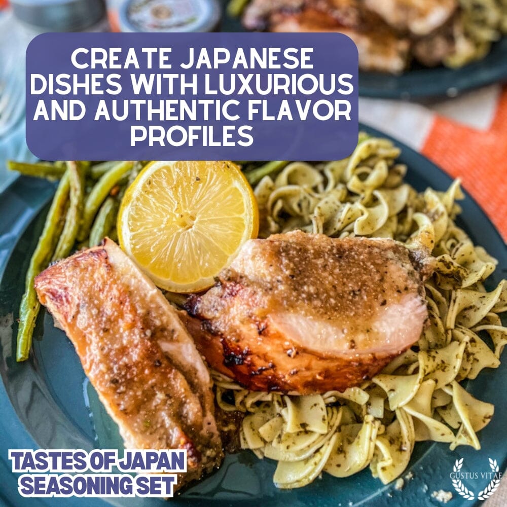 Set de regalo de condimentos japoneses - Sabores de Japón - Paquete de seis mezclas de especias artesanales