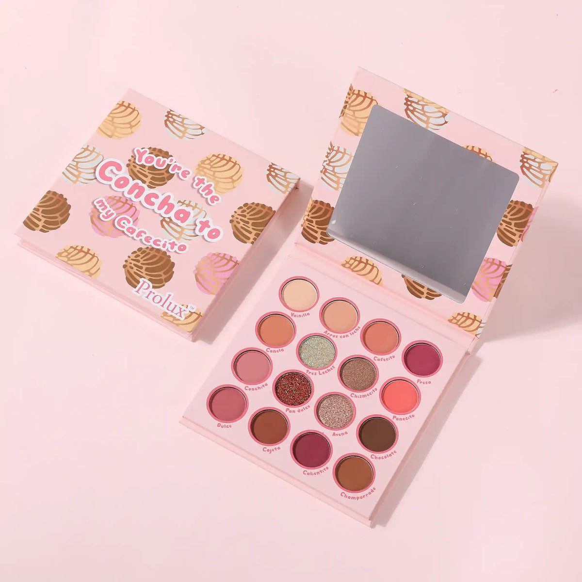 Palette fard à paupières "Tu es ma Concha et mon Cafecito"