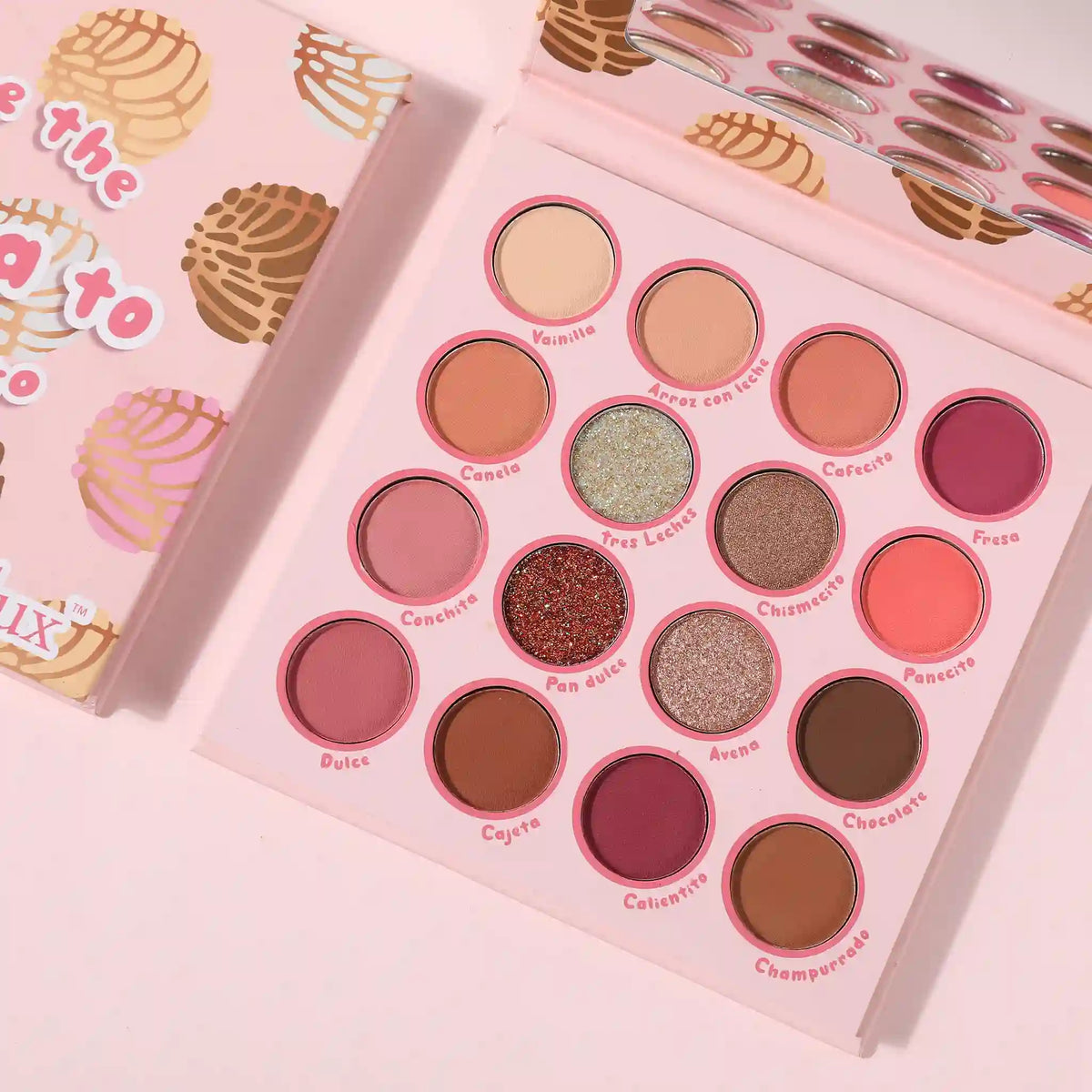Palette fard à paupières "Tu es ma Concha et mon Cafecito"