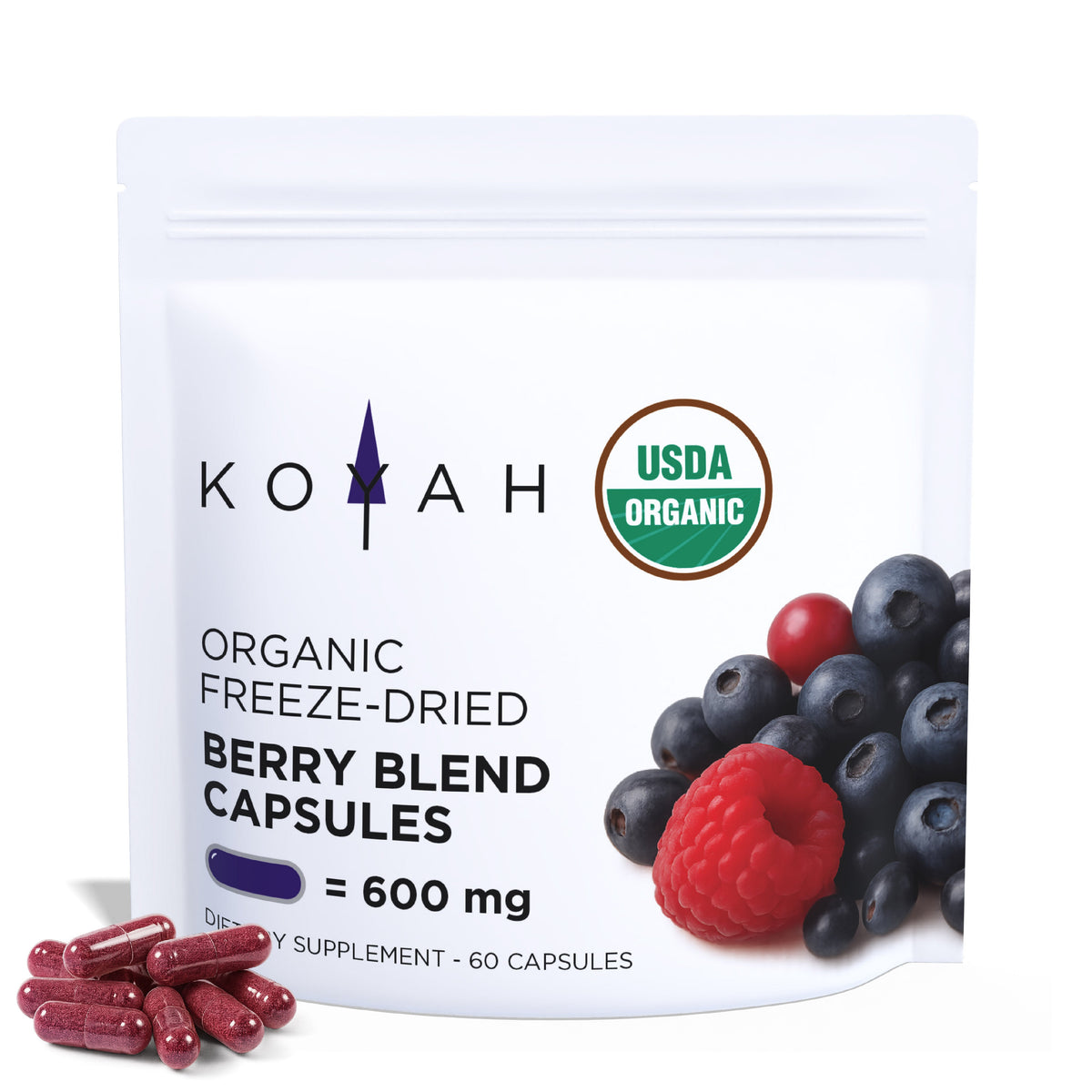 Organic Berry Blend Capsules