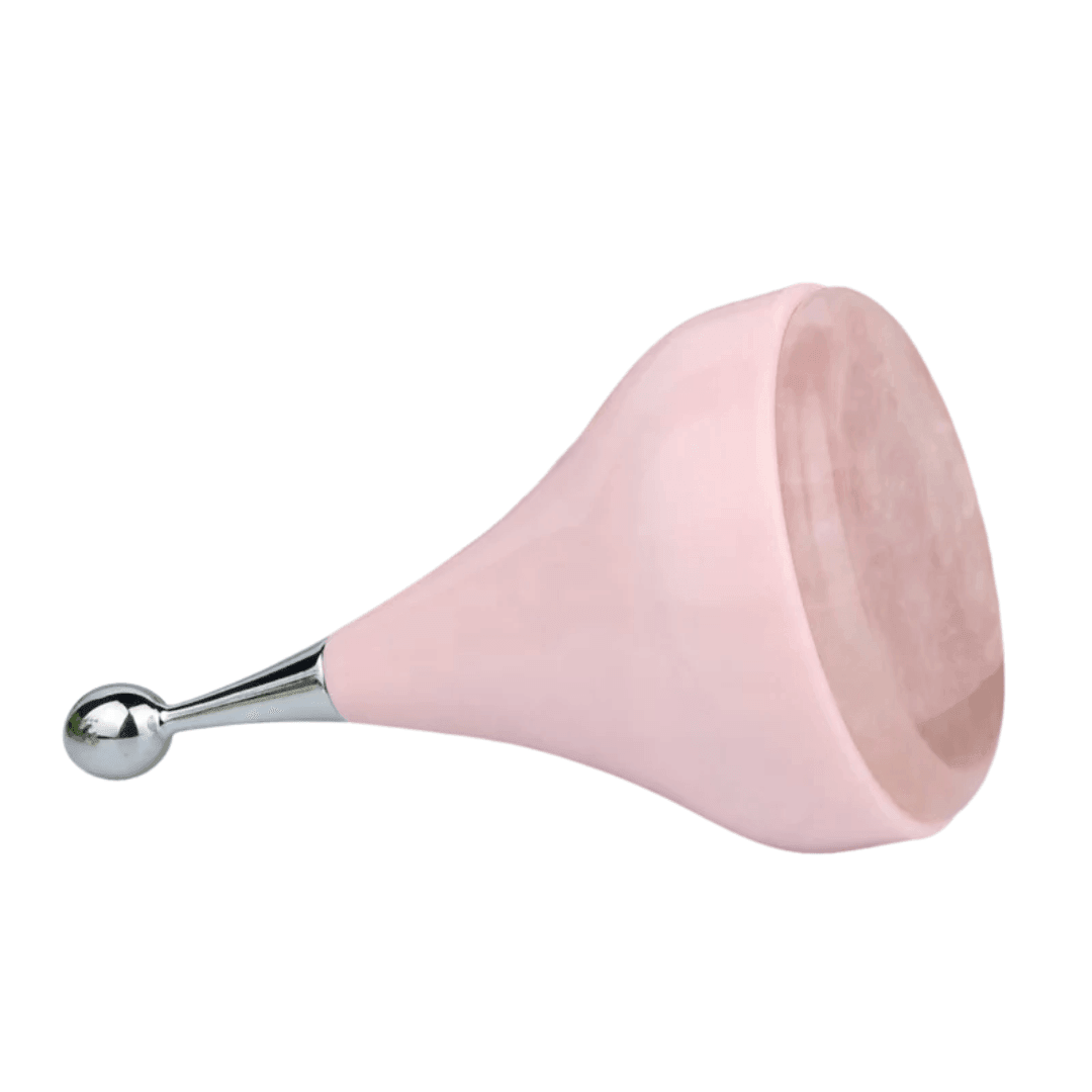 HERRAMIENTA DE MASAJE FRÍO DE CUARZO ROSA