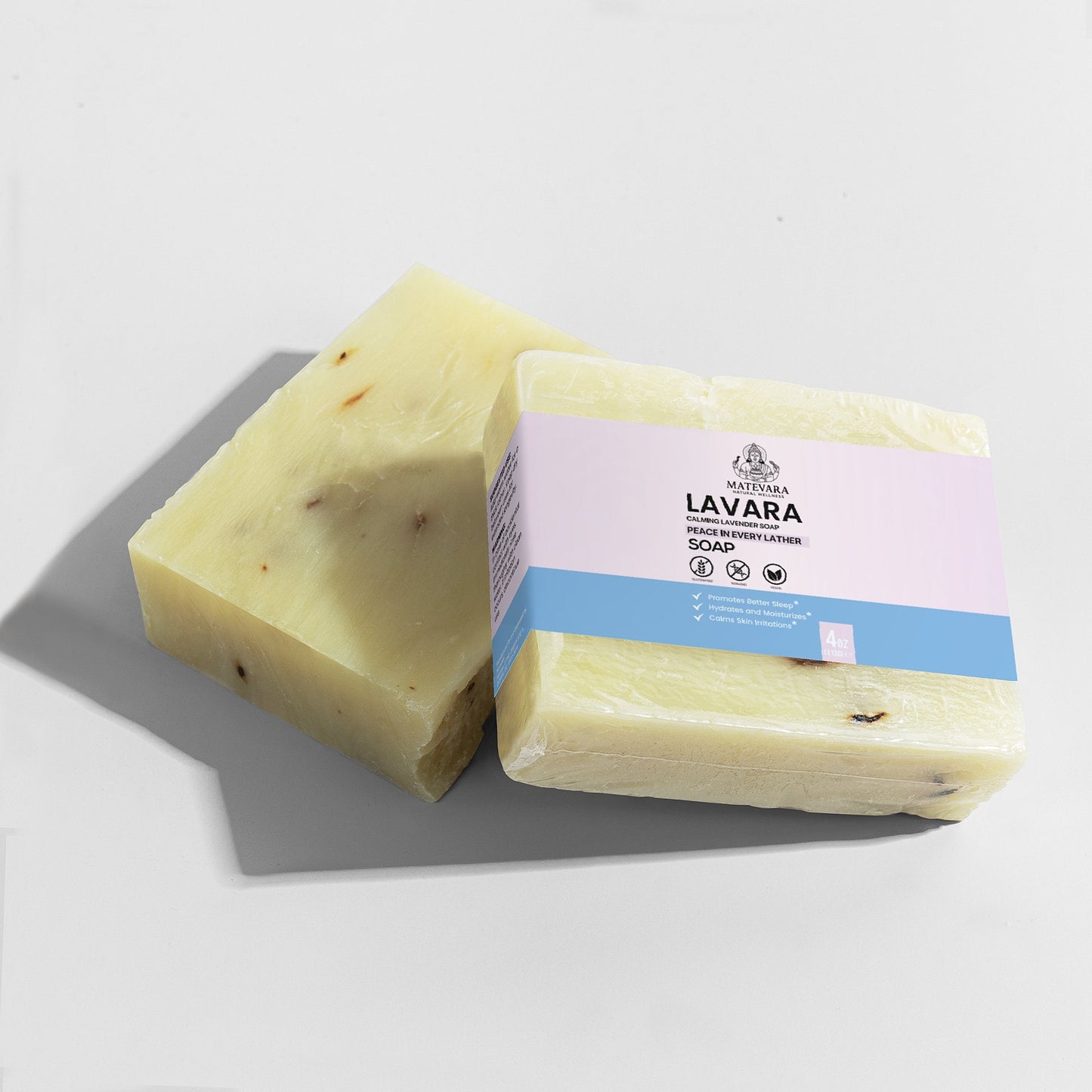 Lavara Calming Lavender Soap for Sensitive Skin | 4oz