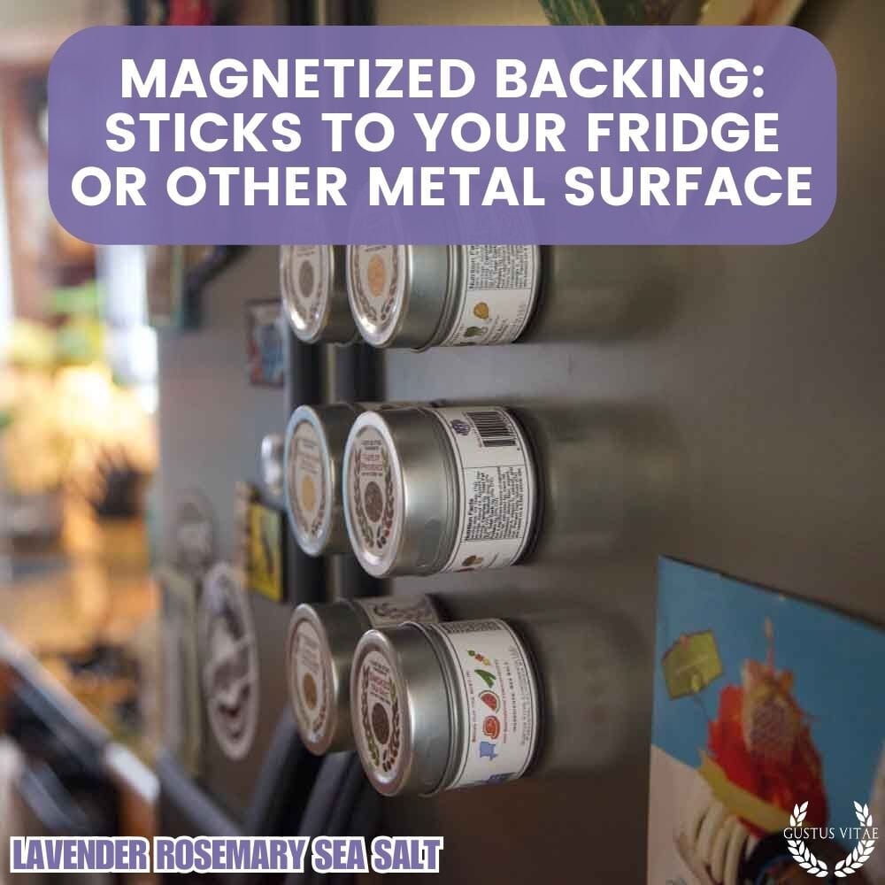 Sal marina de lavanda y romero