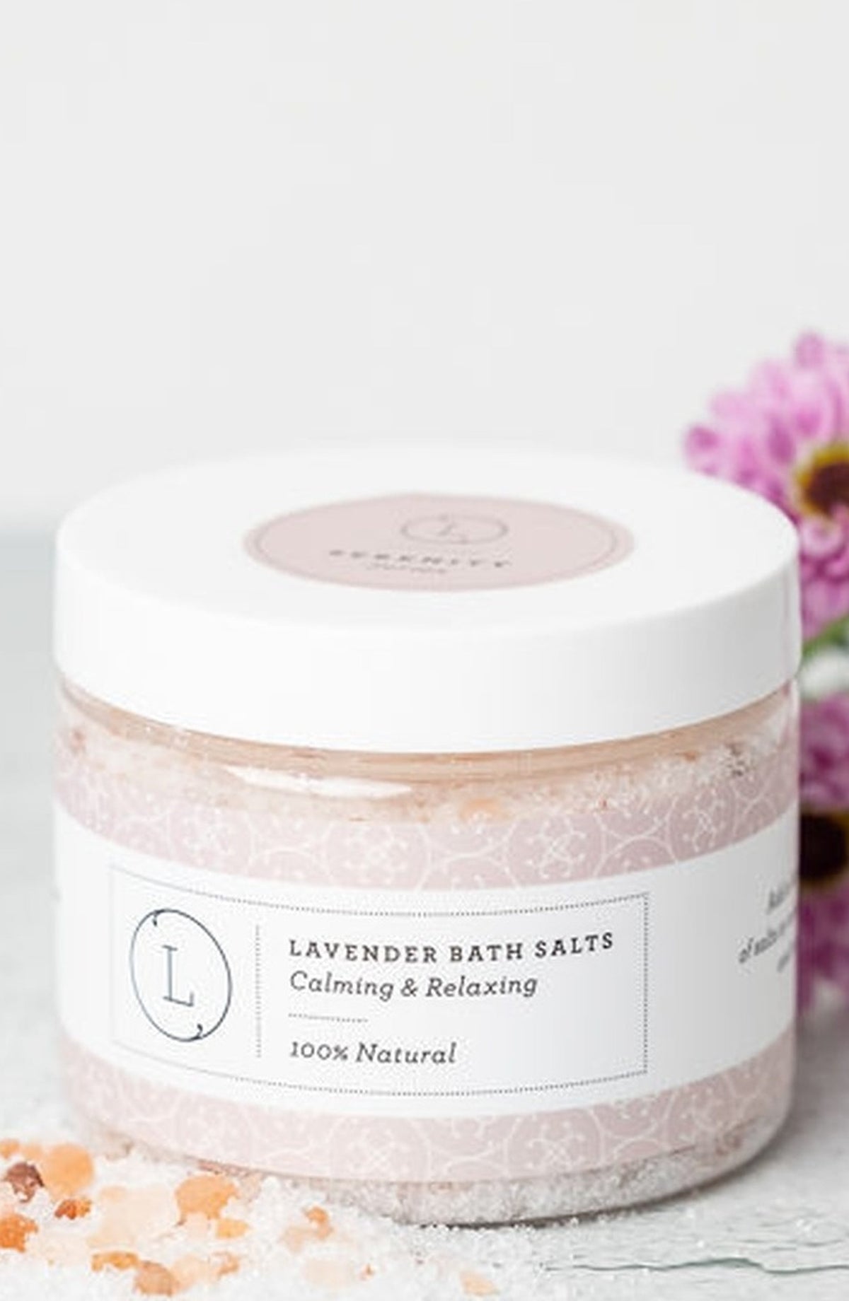 Lavender Bath Salt Soak –Mix of Epsom, Dead Sea & Himalayan Salts
