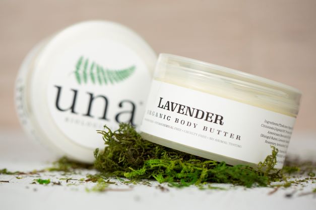 Manteca corporal de lavanda | Loción corporal natural | Una Biologicals