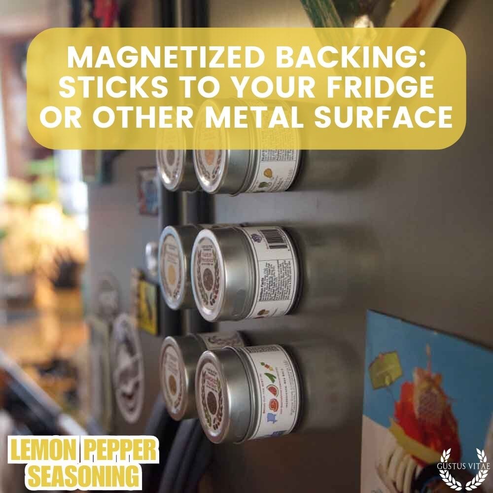 Condimento de limón y pimienta