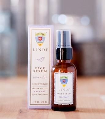 Suero facial de lavanda Lindi
