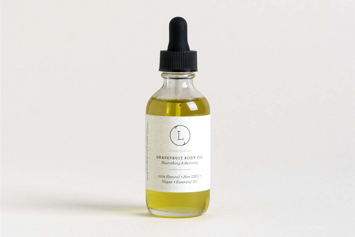 Aceite corporal natural, aceite corporal hidratante de pomelo
