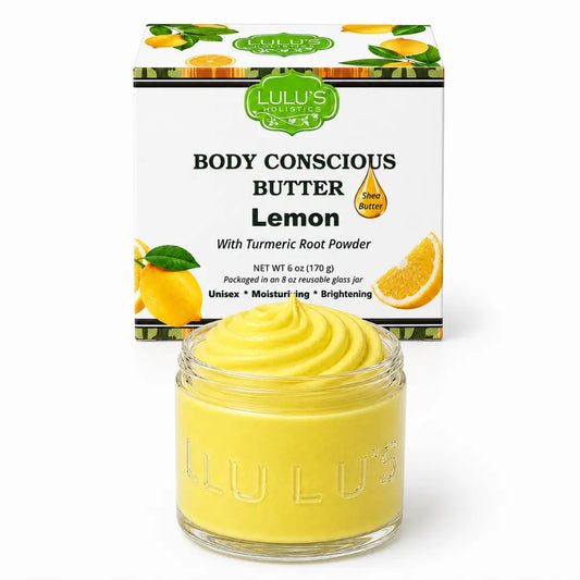 Lemon Turmeric Whipped Body Butter – Target Uneven Tone & Glow
