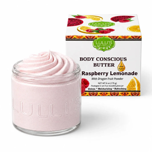 Raspberry Lemonade Whipped Body Butter – Nourishing, Skin-Softening Care