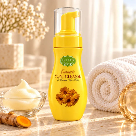 Turmeric Yoni Foaming Cleanse – Brightening Botanical Wash