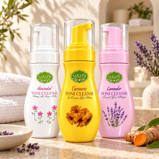 Yoni Cleanse Bundle – Unscented, Turmeric & Lavender