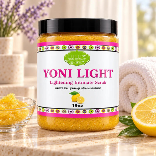 Gommage Corporel Éclaircissant Yoni – Nettoyant Exfoliant