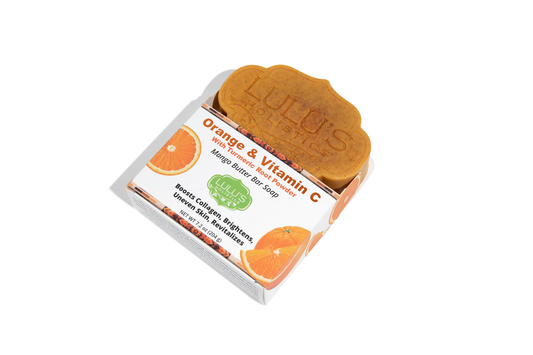 Orange Vitamin C Turmeric Mango Butter Bar Soap – Brightening Cleanse