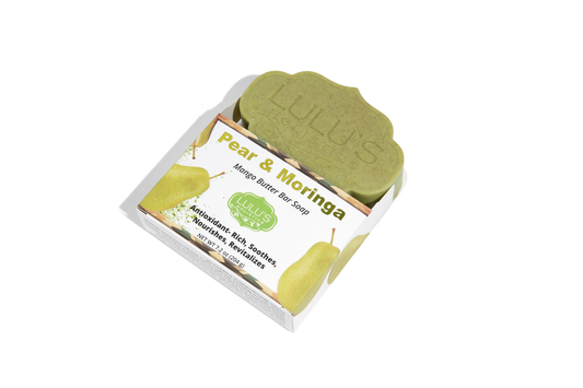 Pear & Moringa Mango Butter Bar Soap – Nourishing Cleanse
