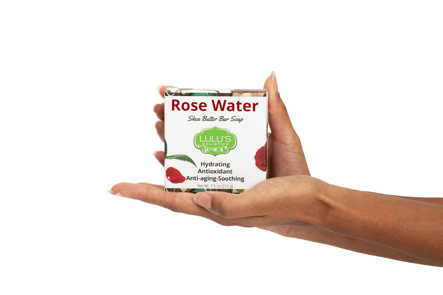 Rosewater Shea Butter Bar Soap – Hydrating Cleanser for Soft, Smooth, Healthy-Looking Skin
