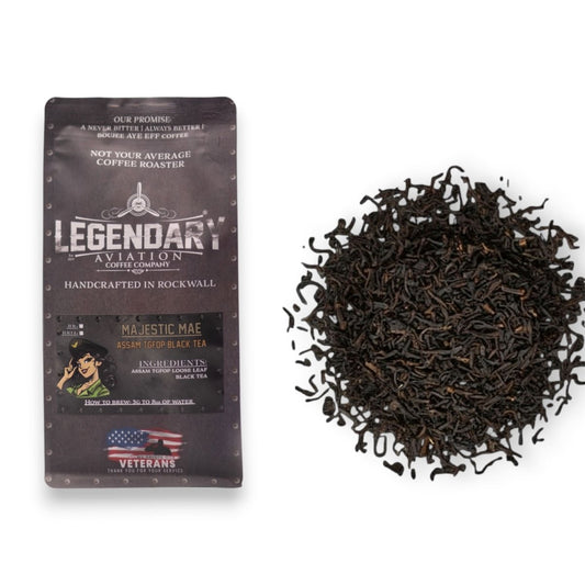 Majestic Mae | Té Assam negro suave de hojas sueltas