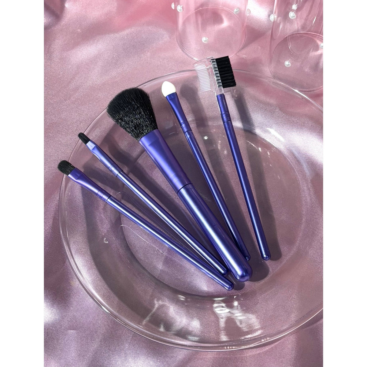 Makeup Brush Set: 5pcs | Daily Health & Beauty