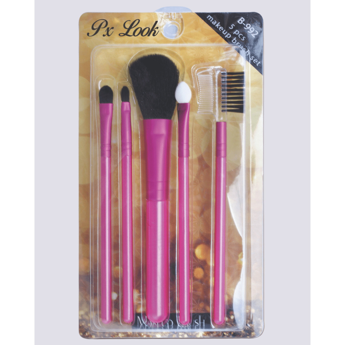 Makeup Brush Set: 5pcs | Daily Health & Beauty