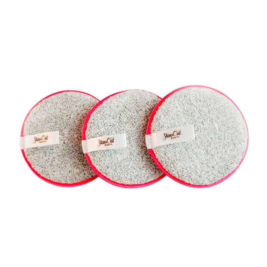 Reusable Makeup Removing Rounds – Ultra-Soft, Eco-Friendly Face Pads (3-Pack)