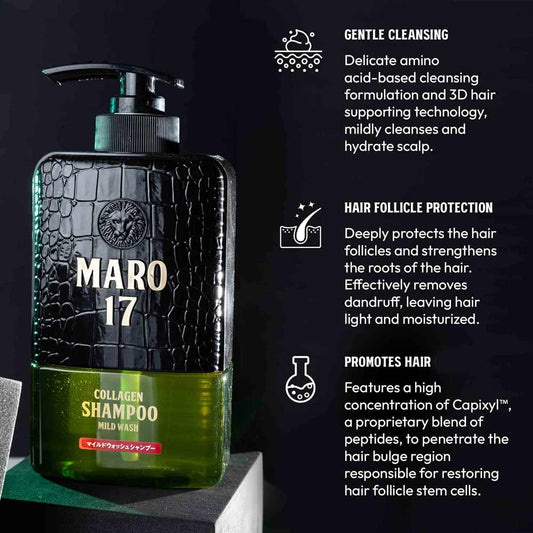 MARO17 Collagen Mild Wash & Conditioner Duo Set