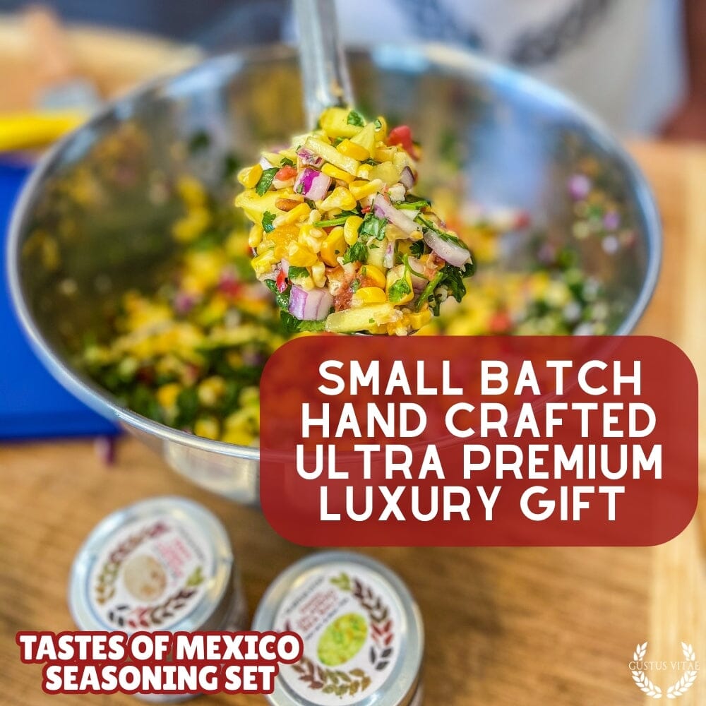 Set de regalo de condimentos mexicanos - Sabores de México - Paquete de seis mezclas de especias artesanales