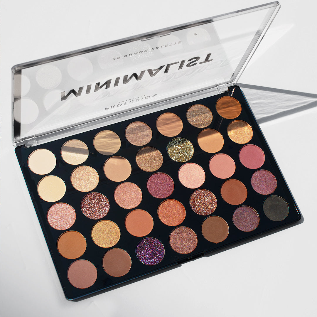 Paleta minimalista de 35 tonos
