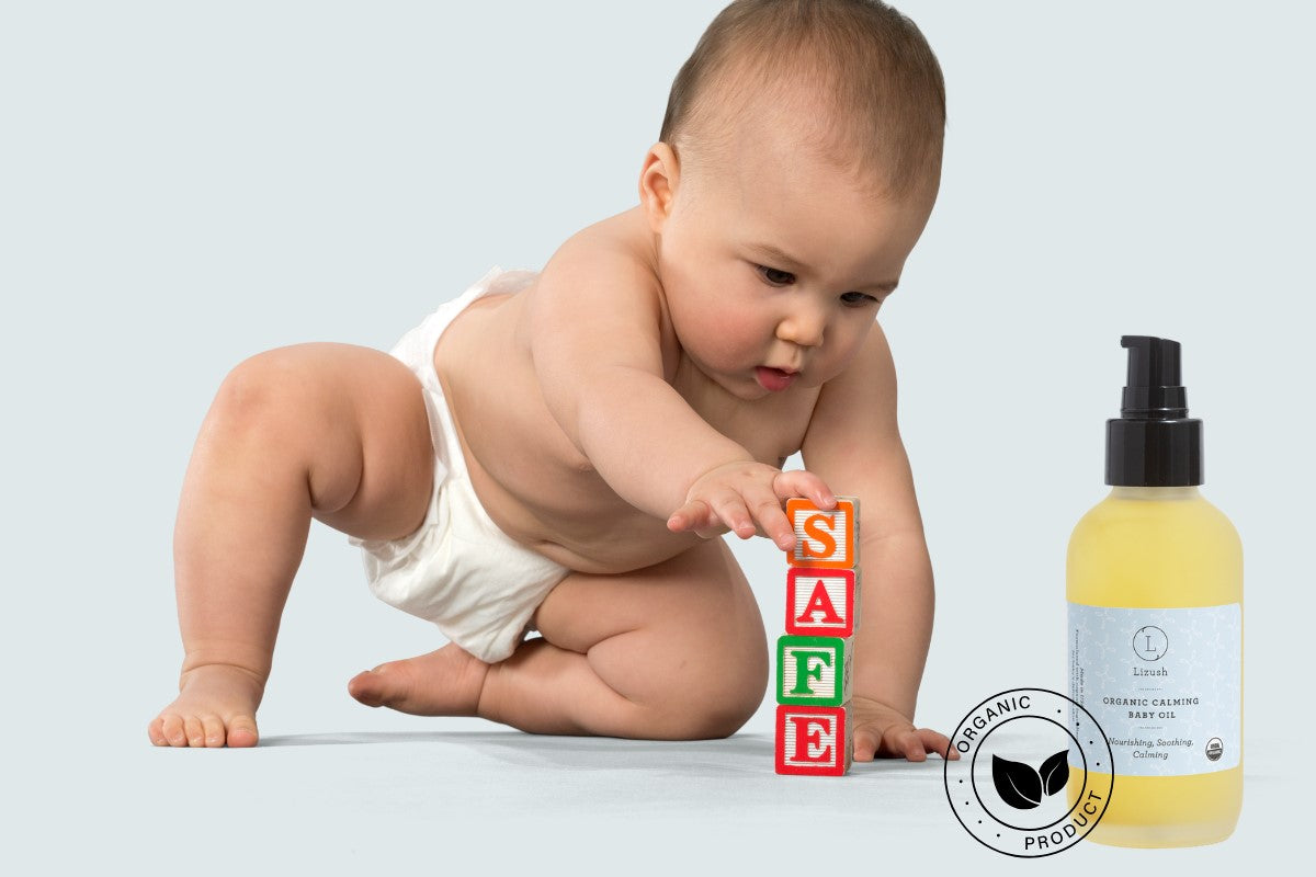 ACEITE CALMANTE ORGÁNICO PARA BEBÉS Nutritivo, calmante y calmante