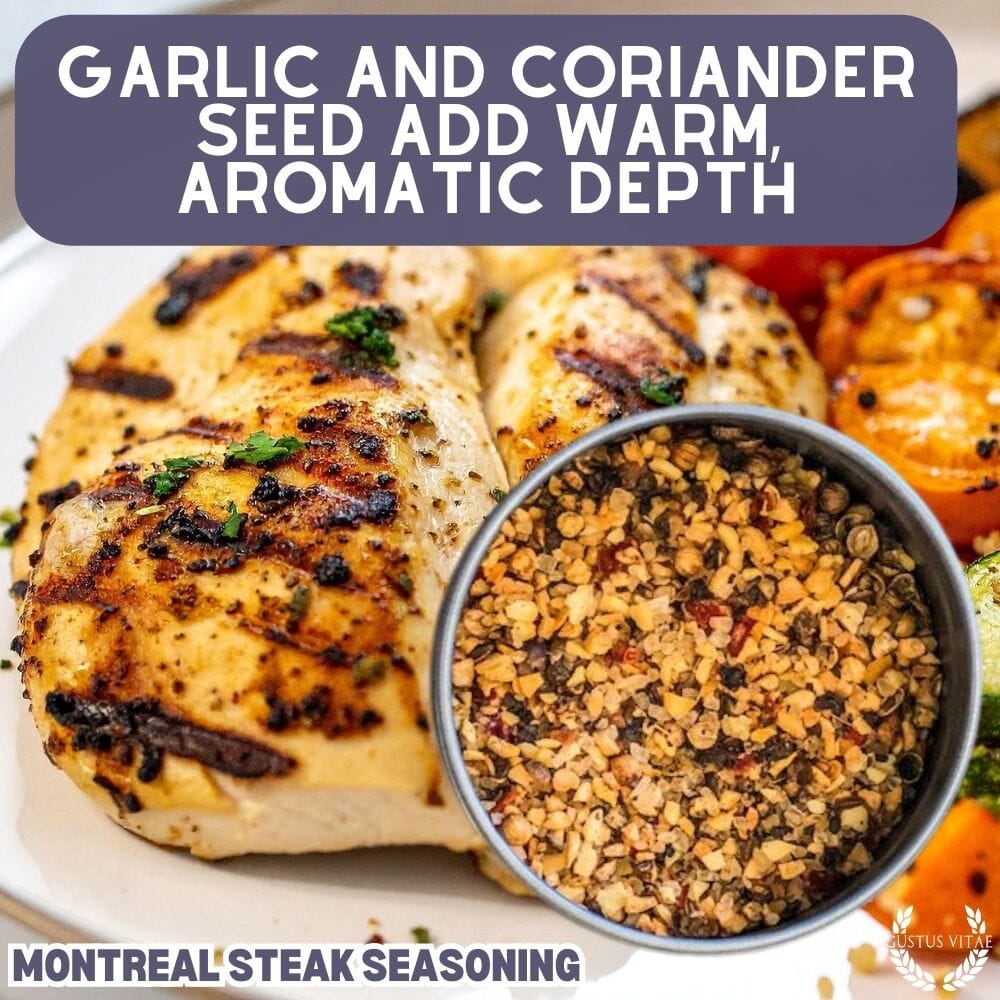 Condimento para bistec de Montreal