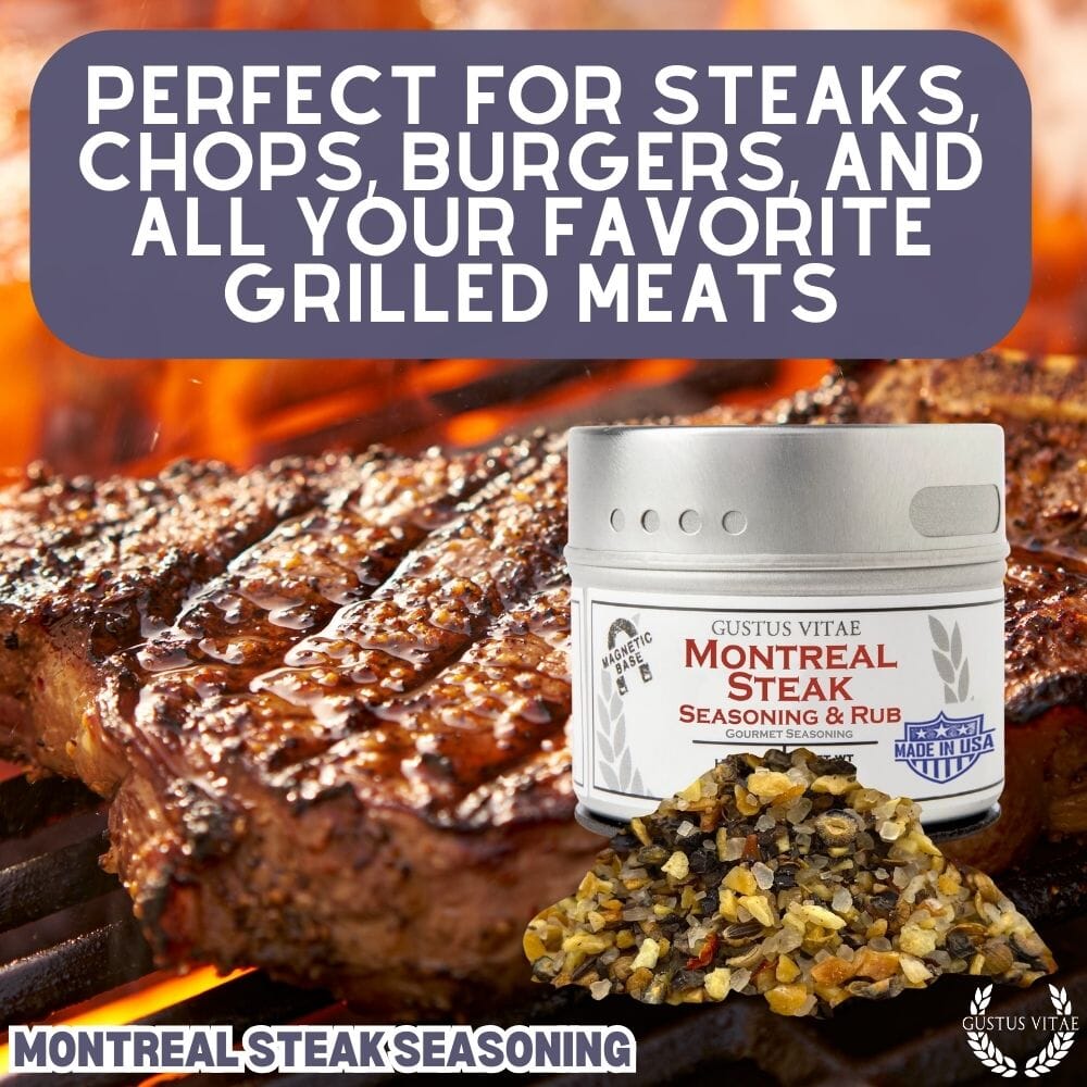 Condimento para bistec de Montreal