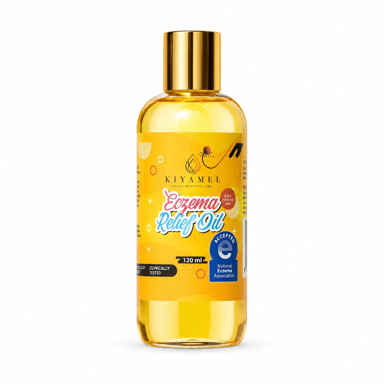 Huile Apaisante pour l'Eczéma | Solution Naturelle Calmante pour les Peaux à Tendance Eczémateuse