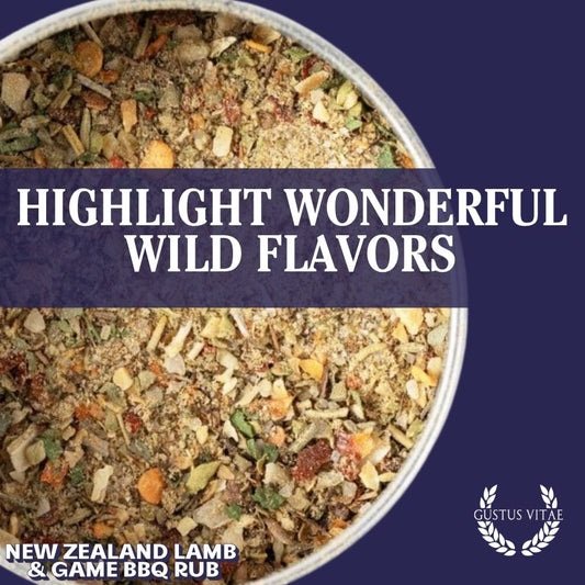New Zealand Lamb & Game BBQ Rub