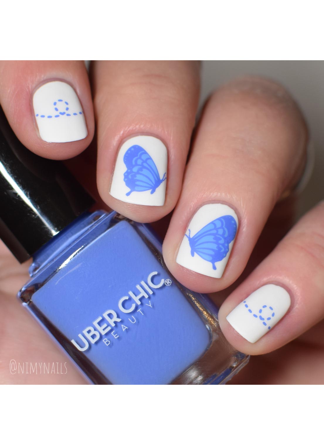 Nothing But Clear Skies - Stamping Polish