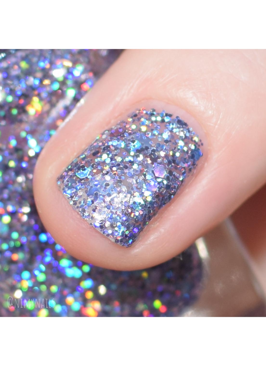 Holo Snowflakes - Holographic Polish