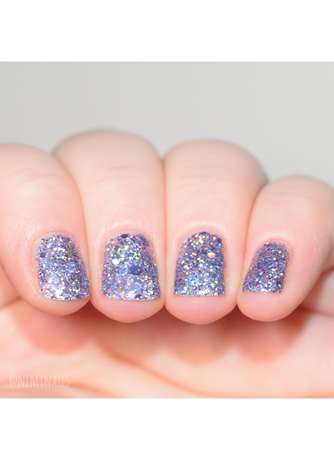Holo Snowflakes - Holographic Polish