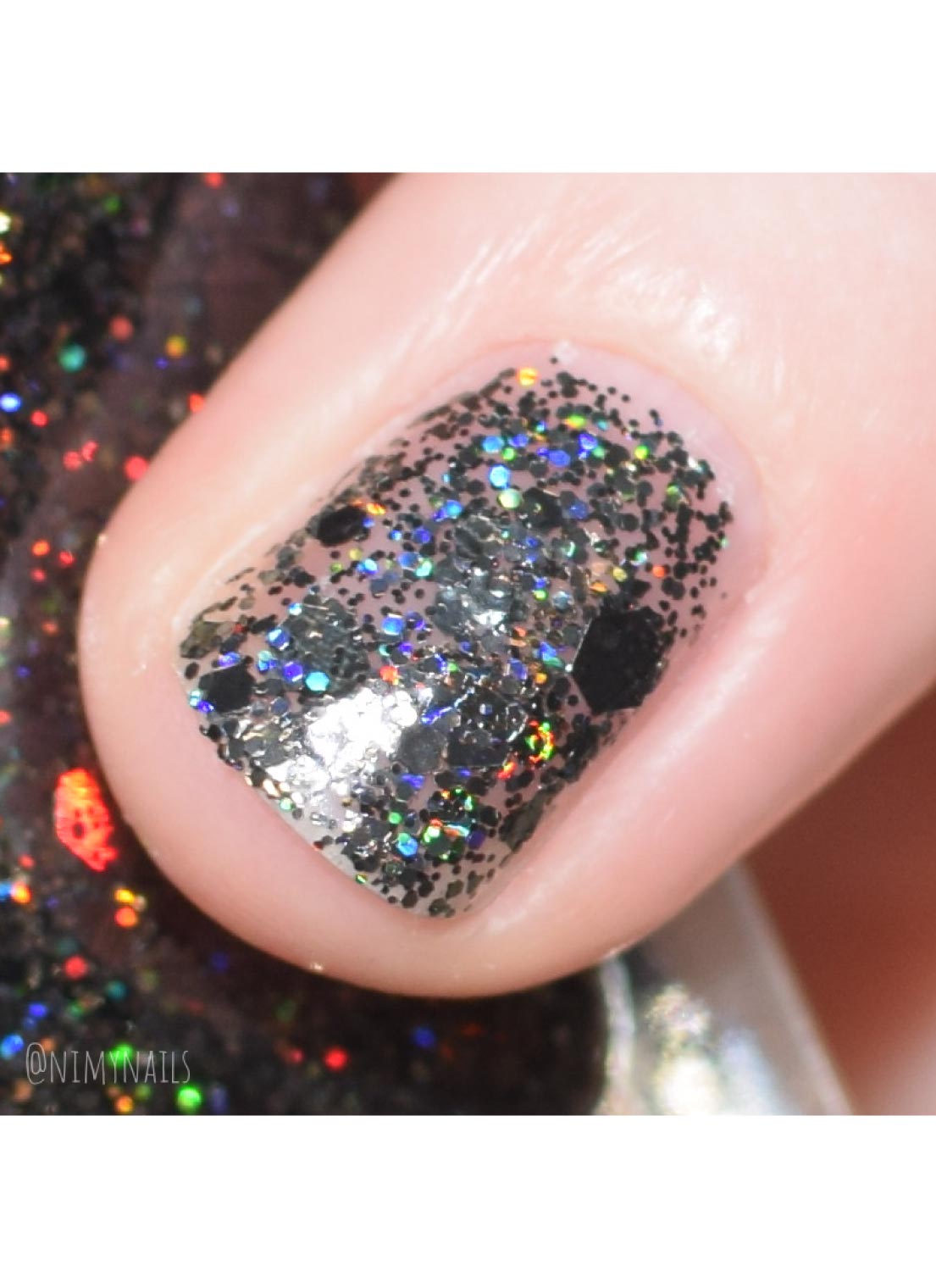 Midnight Howl - Holographic Polish