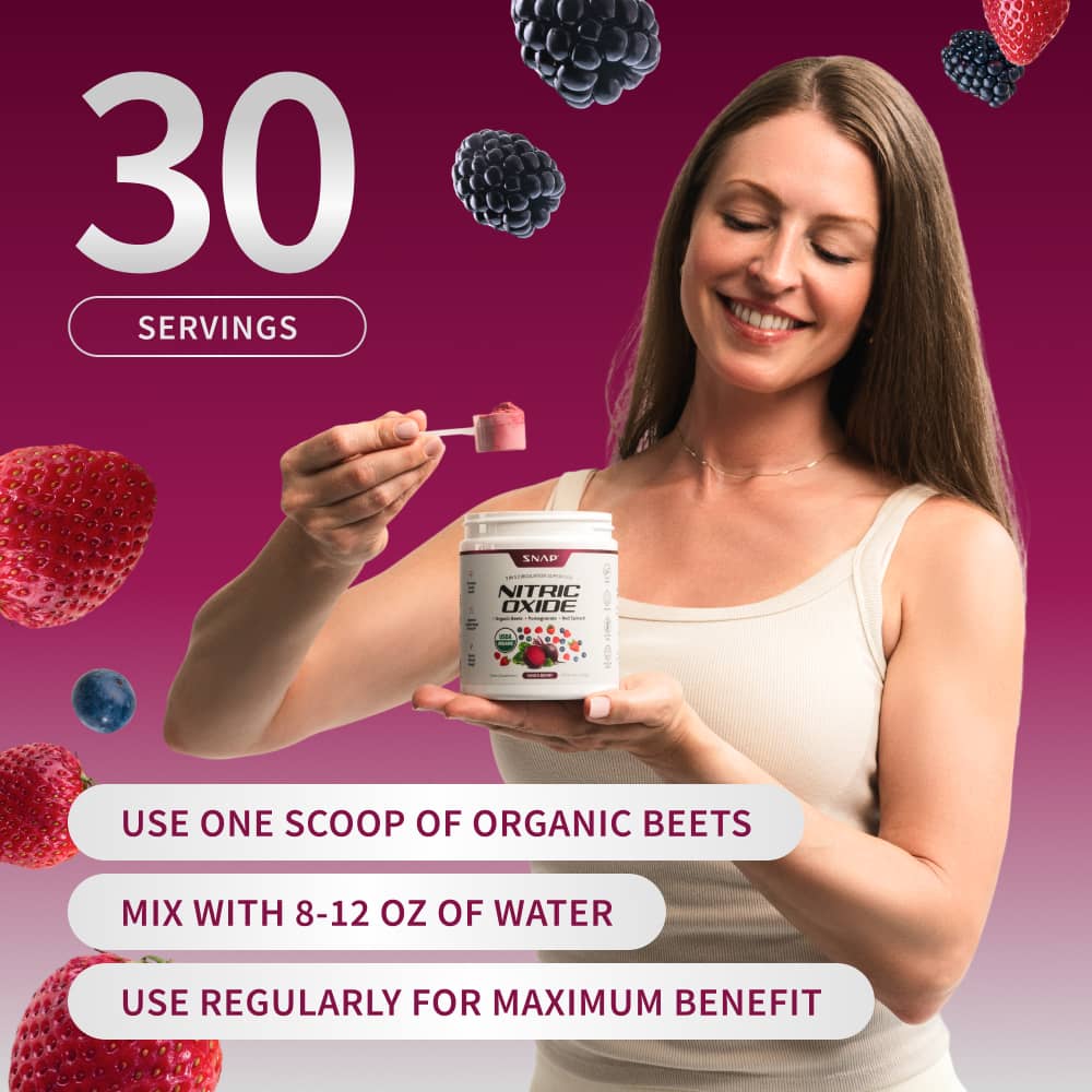 Nitric Oxide Beets (Berry Flavor) - Buy 2, Get 1 FREE!