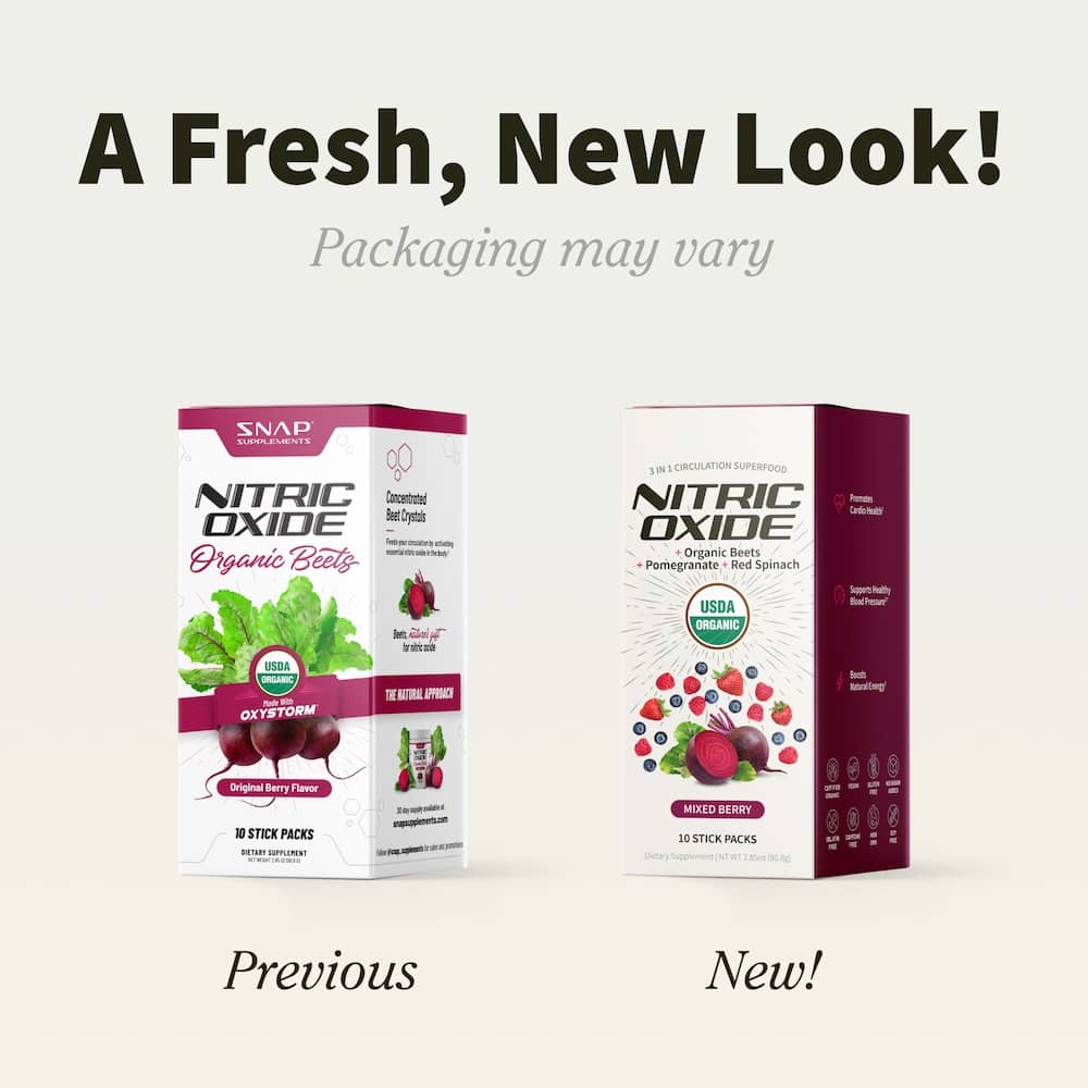 Nitric Oxide Organic Beets Single-Serve Packs