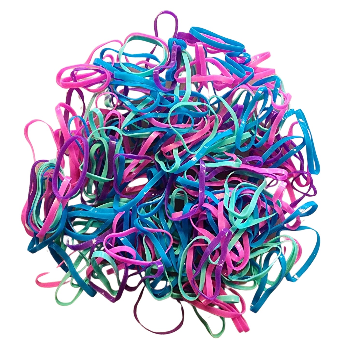 No Snag Hair Ties / Elastics - 200pc Pack