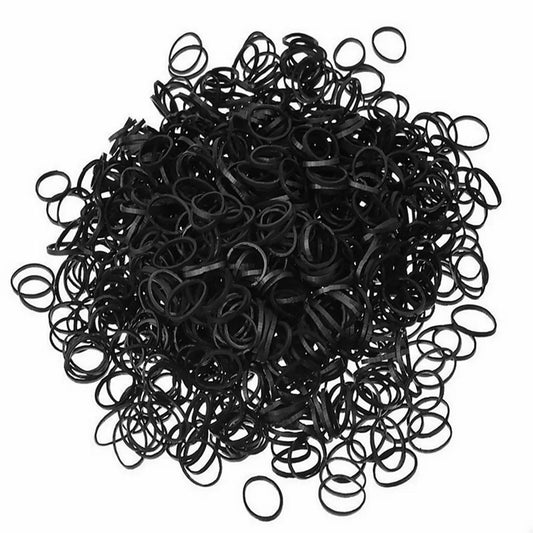 No Snag Hair Ties / Elastics - 200pc Pack