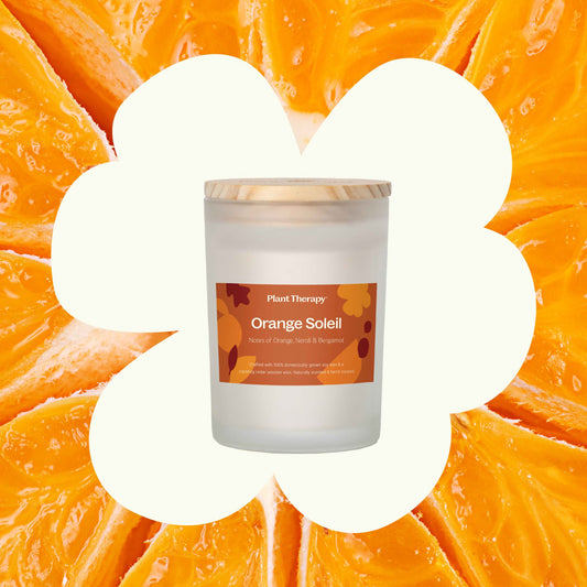 Orange Soleil Naturally Scented Candle | Daily Health & Beauty