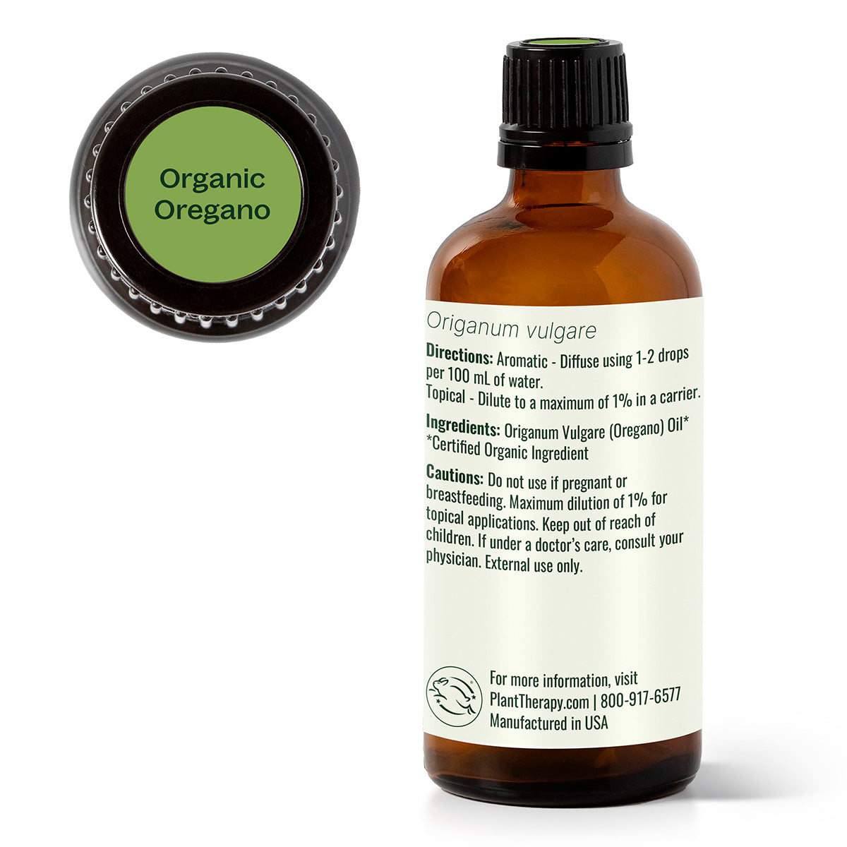 Aceite esencial de orégano orgánico