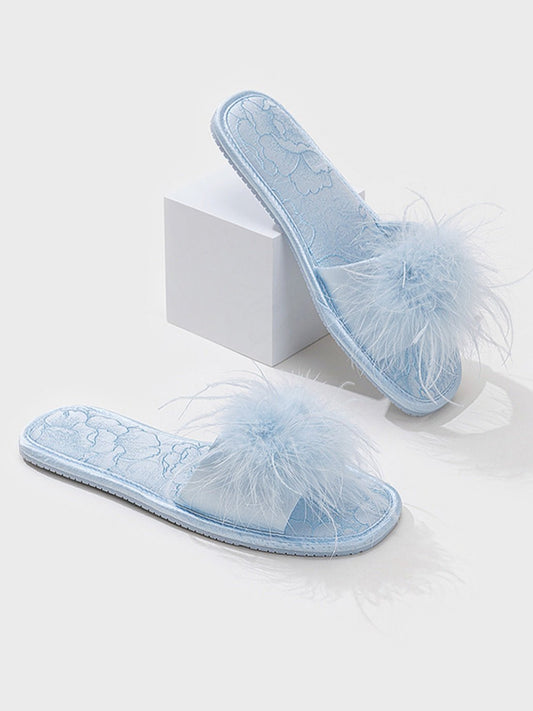 Oriental - Inspired Jacquard Slippers | Daily Health & Beauty