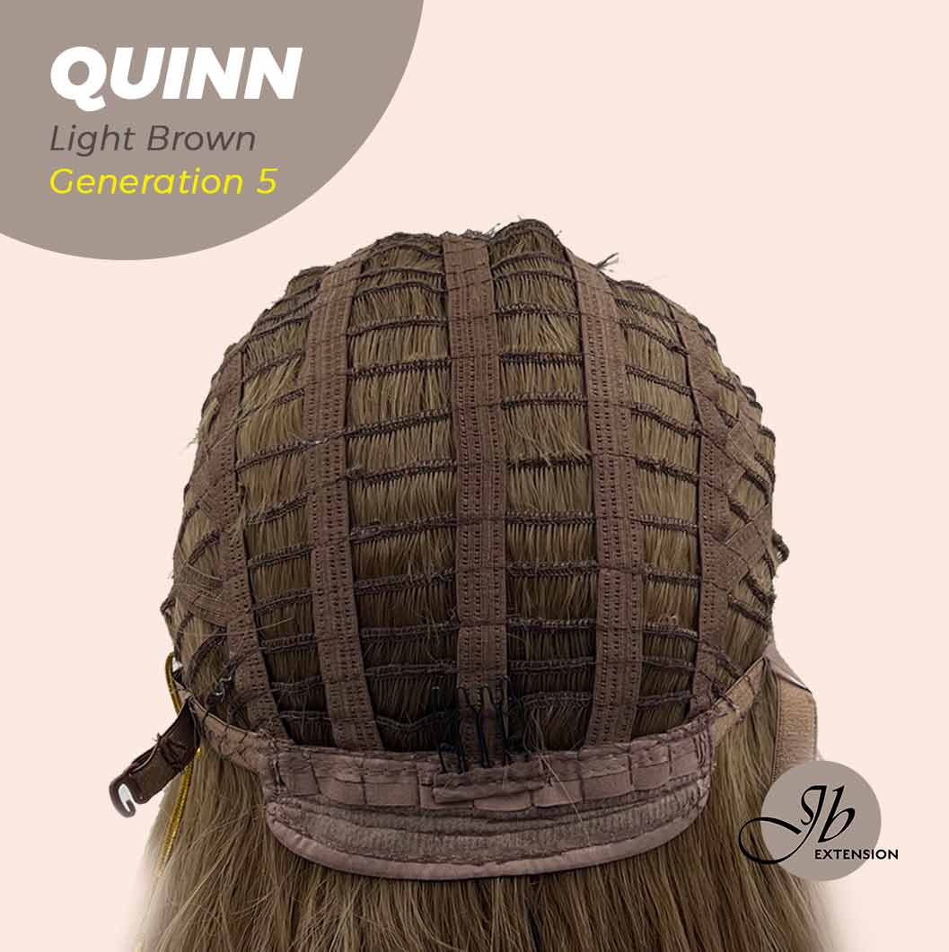 JBEXTENSION GENERATION FIVE 20 Inches Light Brown Body Wave Wig QUINN LIGHT BROWN G5