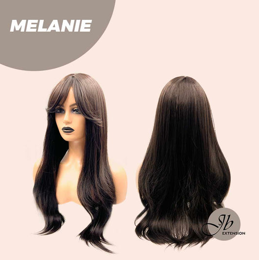 JBEXTENSION 26 Inches Soft Black Curly Wig MELANIE