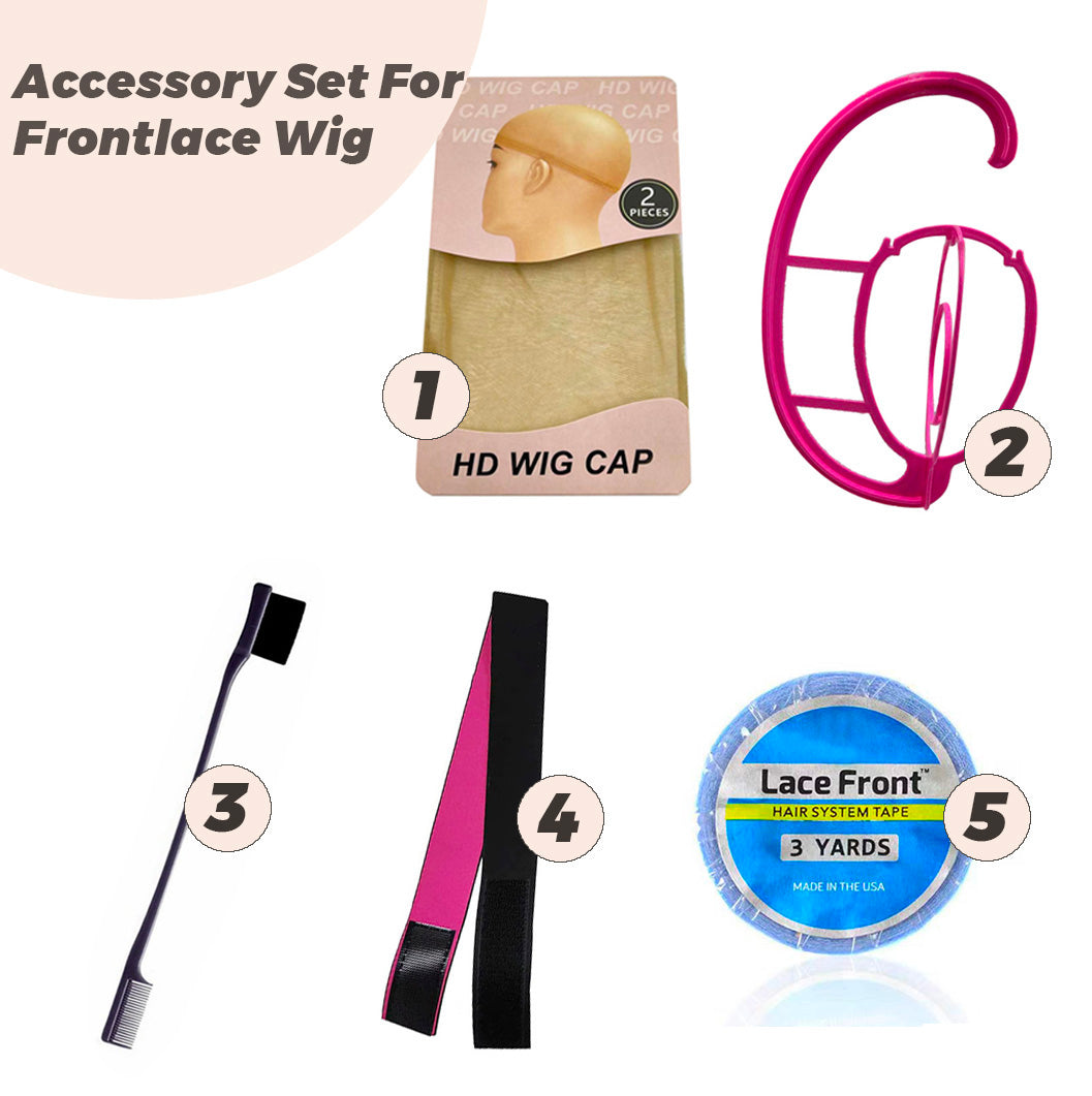 JBEXTENSION ACCESSORY SET FOR FRONT LACE WIG (5 PCS )